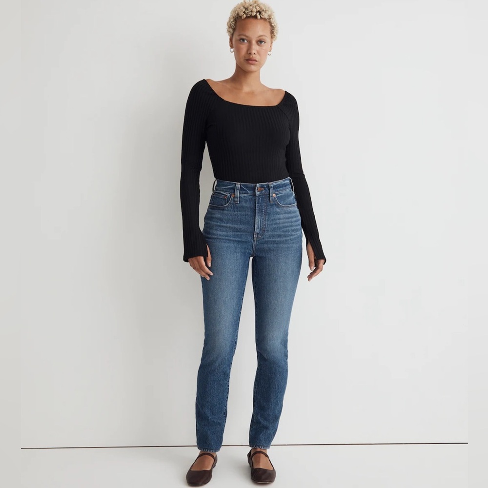 NWT Madewell The Curvy Perfect Vintage Jean in Decatur Blue Wash 29